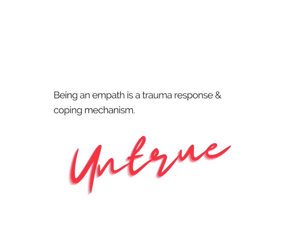 Empath VS Trauma Response?